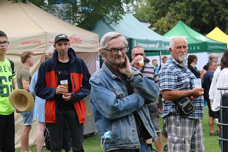 Festival malých pivovarů na Sokolské louce v Českých Budějovicích