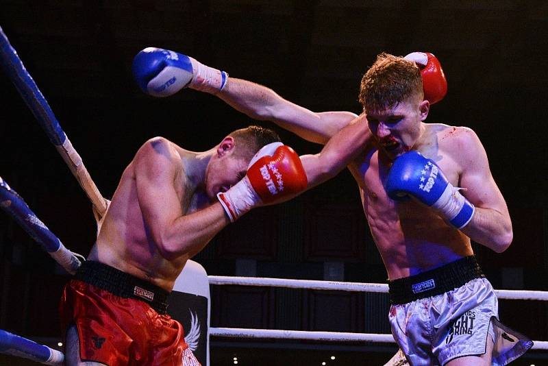 Gladiators night ring v českobudějovické Gerbeře.