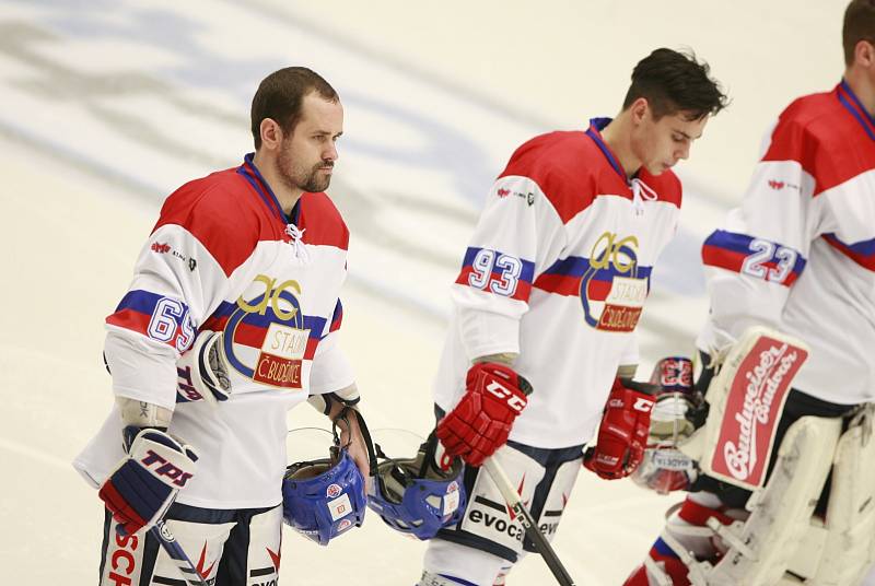 Utkání  1. ligy ledního hokeje mezi HC Motor České Budějovice a BK Mladá Boleslav