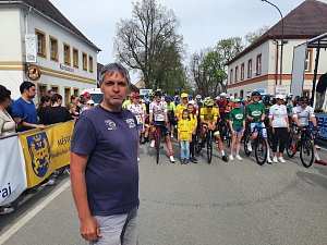 Cyklistický etapový závod RBB Tour. Etapa v Českém Rudolci