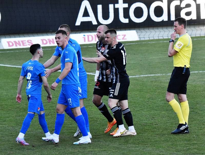 FORTUNA:LIGA: Dynamo Č. Budějovice - Baník Ostrava 2:1 (1:1).