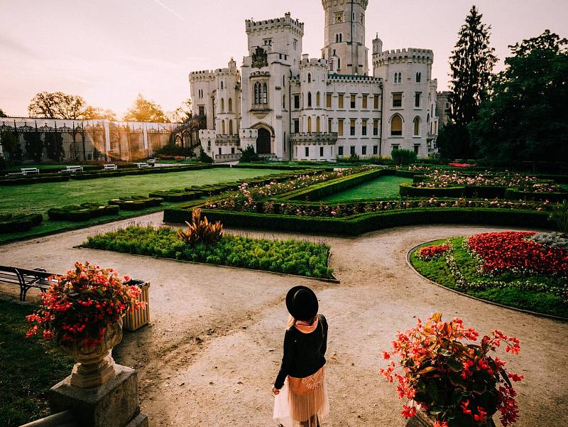 Hluboká nad Vltavou - jedna úspěšná fotografie projektu.