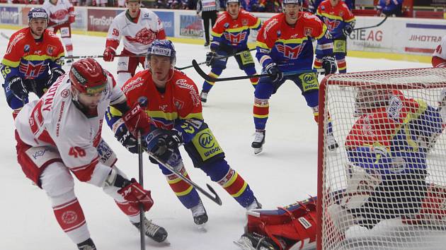 Hokejisté ČEZ Motoru prohráli na domácím ledě už podruhé za sebou.
