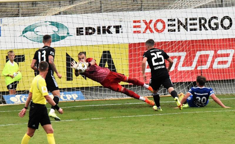 FORTUNA:LIGA: Dynamo ČB - Mladá Boleslav 0:2 (0:0).