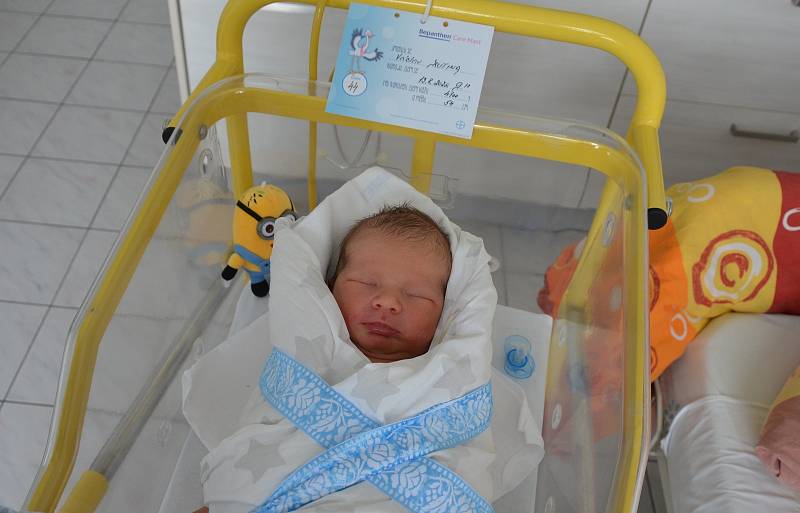 Václav Kutina z Kluk. Syn Evy a Václava Kutinových se narodil 13. 8. 2020 v 9.12 hodin. Při narození vážil 4100 g a měřil 54 cm. Doma brášku přivítala Ema (5).