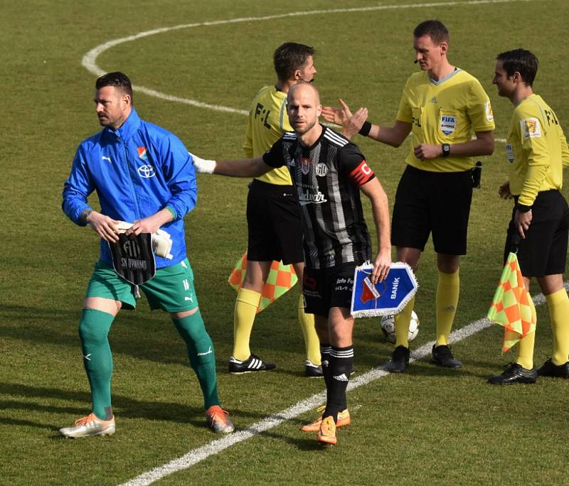 FORTUNA:LIGA: Dynamo Č. Budějovice - Baník Ostrava 2:1 (1:1).