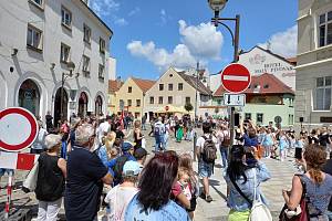 Hodnotící komise, která rozhodovala o titulu Evropské hlavní město kultury, navštívila České Budějovice ve středu 28. června 2023. Byl pro ni připraven program na různých místech ve městě.