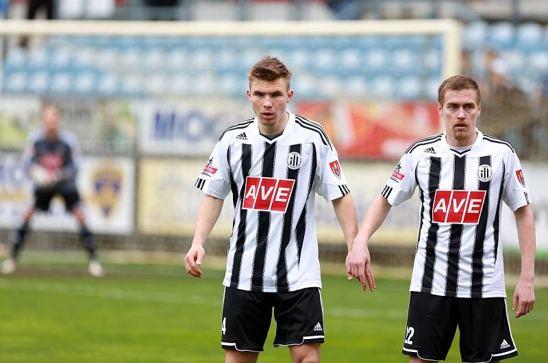 Utkání fotbalové národní ligy mezi SK Dynamo České Budějovice a FK Baník Most 1909.  