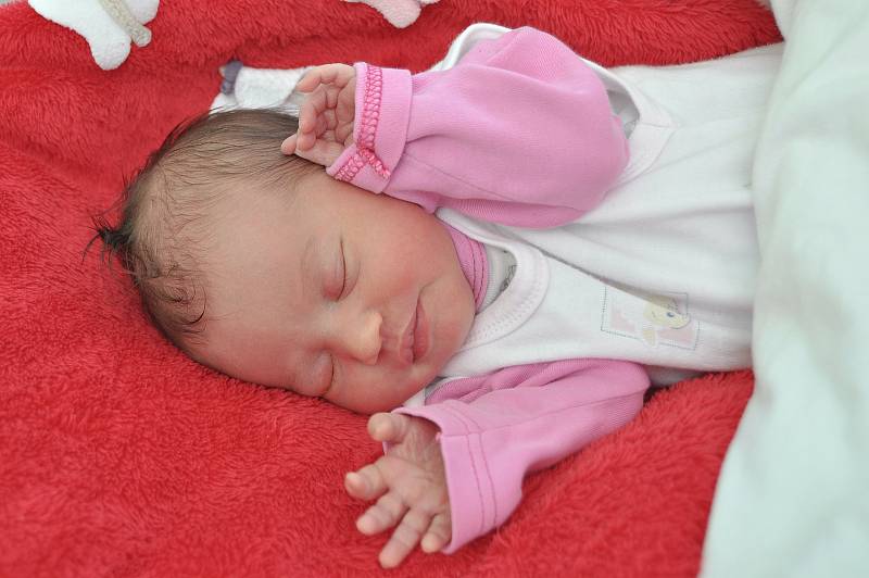 Eliška Balíčková ze Soběšic. Holčička se narodila 2. 9. 2021 v 8.47 hodin. Při narození vážila 2830 g a doma ji netrpělivě očekával bráška Davídek (3).