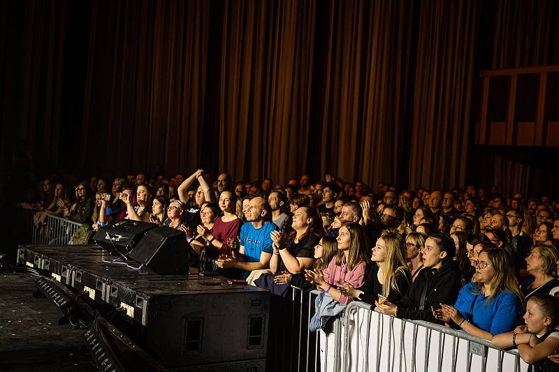 Koncert kapely Jelen v Českých Budějovicích.