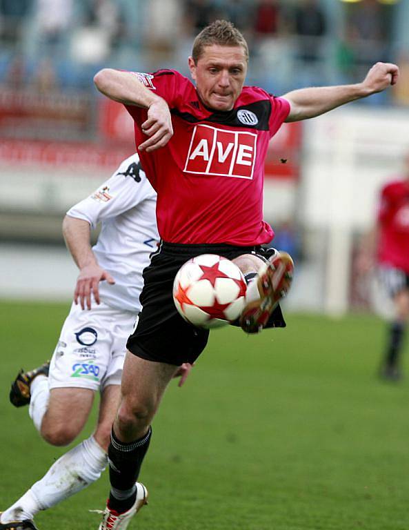 Utkání 22. kola Gambrinus ligy mezi SK Dynamo České Budějovice a 1.FC Slovácko.