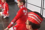 Mezinárodní gymnastické soutěže Eurogym začne v Českých Budějovicích přesně za 101 dní. Na snímku spolek Hlubocké princezny.