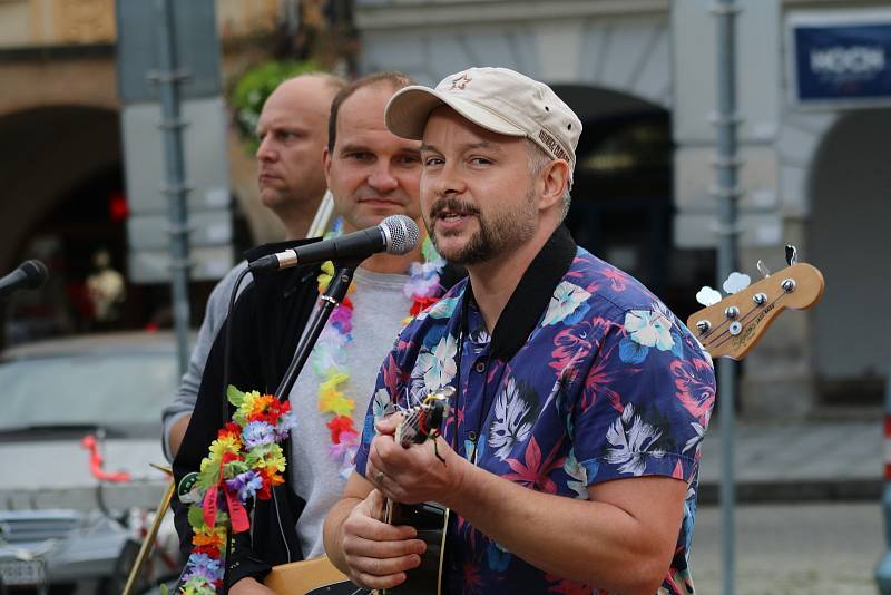 Buskers Fest České Budějovice.