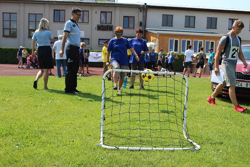 Páté Sportovní hry seniorů přilákaly v úterý do krajského města 20 čtyřčlenných týmů nad 60 let. Soutěžící se pobavili při zdolávání 10 disciplín.