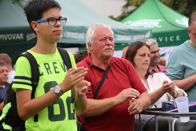 Festival malých pivovarů na Sokolské louce v Českých Budějovicích