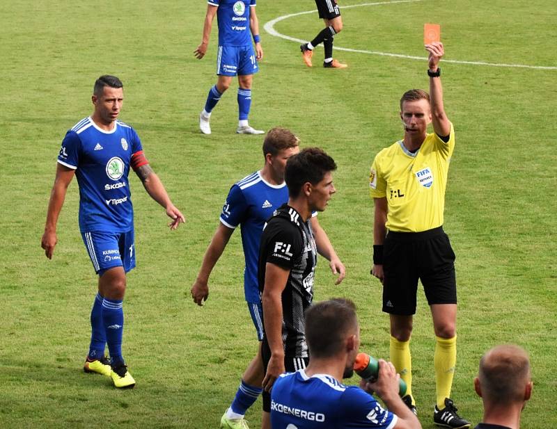 FORTUNA:LIGA: Dynamo ČB - Mladá Boleslav 0:2 (0:0).