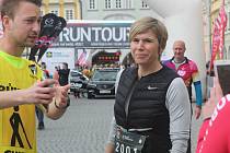 Kateřina Neumannová si účast na RunTour nemohla nechat uniknout