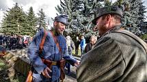 Ke stému výročí první světové války připravilo Jihočeské muzeum tématickou výstavu. Zahájena byla slavnostní vernisáží příznačně  na Den válečných veteránů.