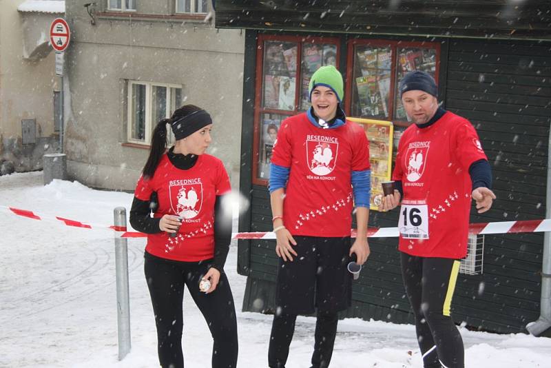 Silvestrovský běh v Trhových Svinech přilákal necelou stovku závodníků