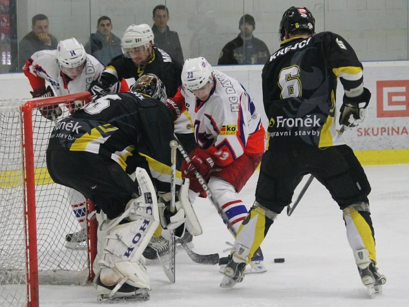 HC David servis porazil v kvalifikaci o baráž o druhou ligu Rakovník 8:2.  