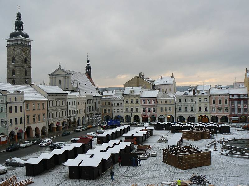 Českobudějovické náměstí Přemysla Otakara II.