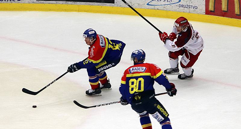 MOTOR České Budějovice - HC Frýdek Místek v Českých Budějovicích.