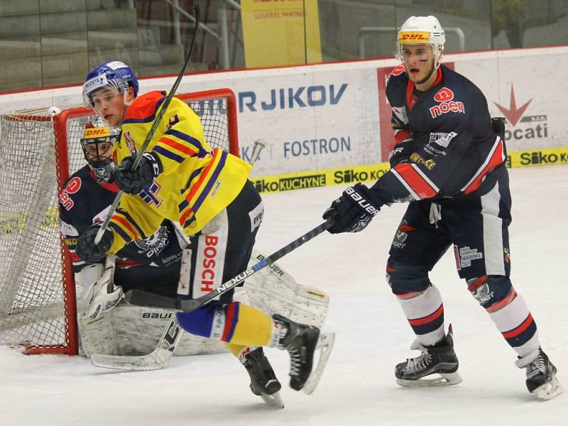 Junioři Motoru podlehli doma Chomutovu 3:6, v sérii 0:3 na zápasy a extraligová sezona pro ně končí.