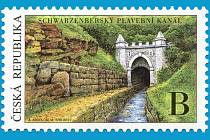 Ve středu 6. dubna uvede Česká pošta do prodeje novou příležitostnou písmenovou poštovní známku Technické památky Schwarzenberský plavební kanál.