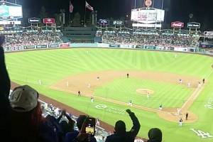 Faltýnovi na slavném Dodger Stadium