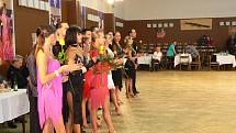 Tibor Stano s manželkou Lucií se v sobotu blýskli na čtyřicátém ročníku taneční soutěže Novohradská číše.