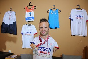 Medailista z paralympijských her Arnošt Petráček