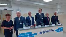Dvanáct nových operačních sálů a novou centrální sterilizaci představili v pátek 10. června 2022 v Nemocnici České Budějovice.