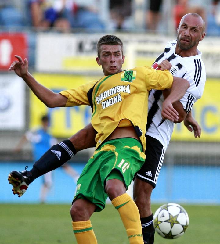 Utkání 4. kola Fotbalové národní ligy mezi SK Dynamo České Budějovice a FK Baník Sokolov.