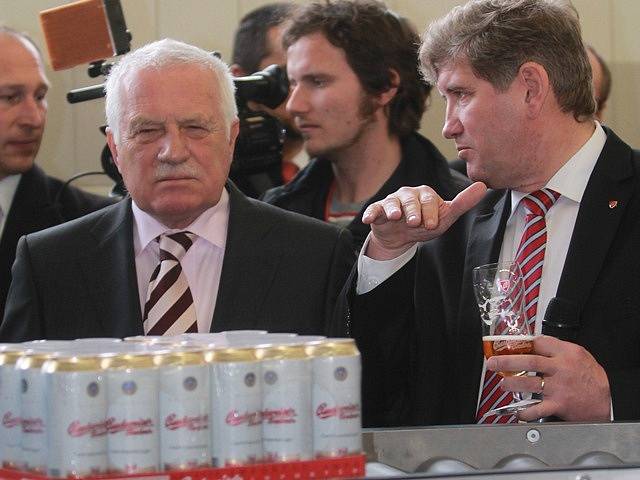 Václav Klaus v Budvaru.