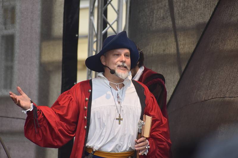 V sobotu se v Třeboni uskutečnily 23. Historické slavnosti Jakuba Krčína.