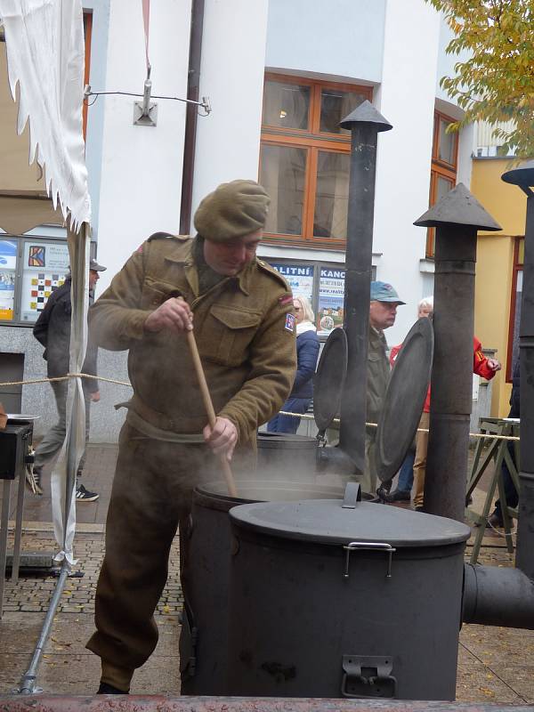 V sobotu se Lannově třídě v Českých Budějovicích uskutečnila akce s názvem Vybojovali republiku.