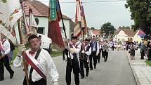 Baráčníci v Pištíně při oslavách jubilea 75 let trvání svého spolku uspořádali velké setkání.