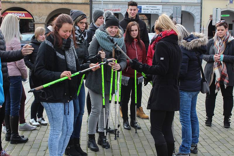 V úterý 14. listopadu se pochodovalo proti diabetu.