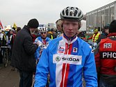 Cyklista českobudějovického týmu Jan Nesvadba na mistrovství světa