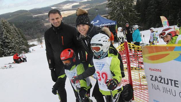 Zahájení projektu Jižní Čechy olympijské, hejtman Jiří Zimola 