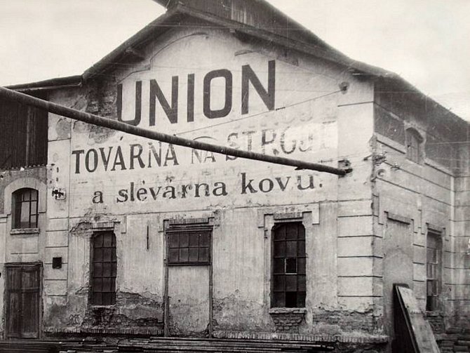 Továrna UNION před 1. světovou válkou.