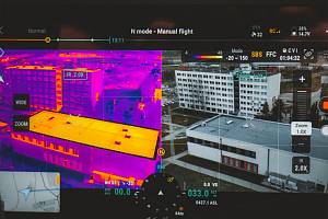 Dron s termokamerou zakoupila VŠTE k doplnění výuky o názorné aplikace moderních technologií.