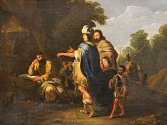 Alšova jihočeská galerie koupila za 275 000 korun obraz Alexandr a Dioegenes, který namaloval Lambert Jacobsz.