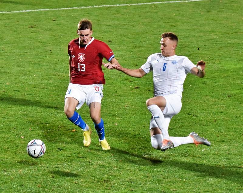 Kvalifikace ME U21: Česká republika - Island 0:0. Foto: Jan Škrle