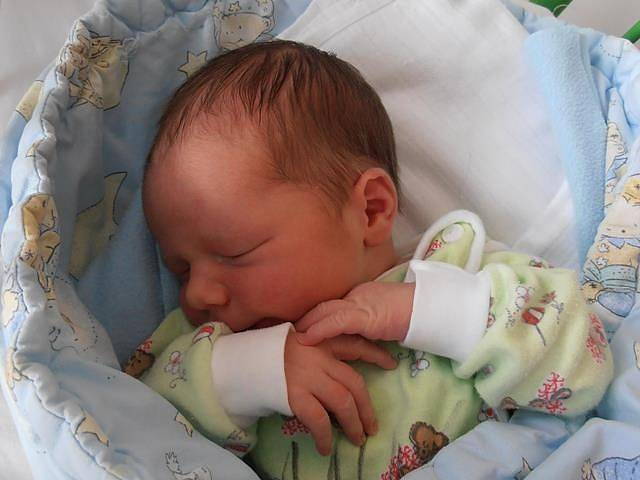 Jedenapůlletá Sofie už se doma v Ševětíně moc těší na brášku Vojtěcha Sukdola. Ten se narodil v pondělí 19.8.2013 v 15 hodin a 38 minut. Vážil 3,60 kg.