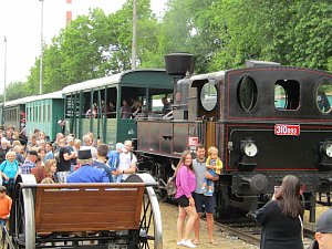 Oslavy 125 let tratě Číčenice - Týn nad Vltavou se konaly v sobotu 10. června.