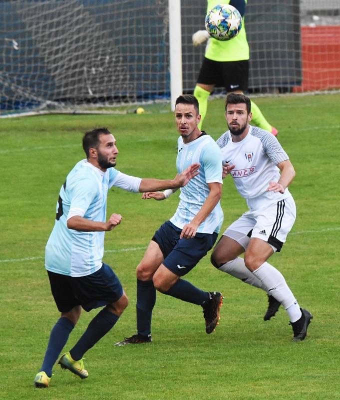 Fotbalová divize Soběslav - J. Hradec 7:1