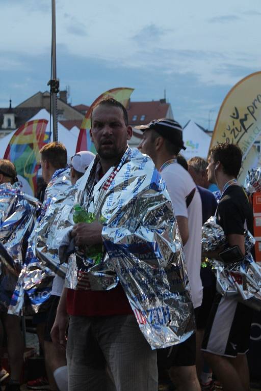 Závodníci Mattoni 1/2Maratonu 2016 v Českých Budějovicích.