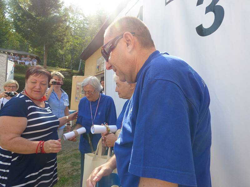 Páté olympijské hry seniorské. Ty se tentokráte konaly v Domově pro seniory v Horní Stropnici.