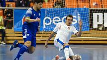 Kvalifikační turnaj na futsalové MS 2020 - ČR Matěj Slováček (bílá) Kazachstán (modrá)